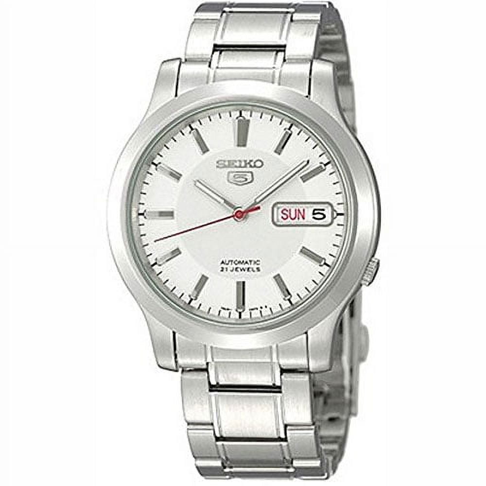 Seiko 5 Automatic Men's Watch, 21 Jewels, Day and Date Display, Made in  Japan, Model SNKL41J1 - Walmart.com