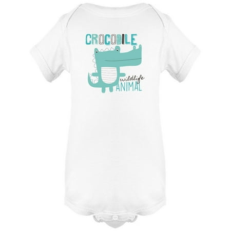 

Crocodile Baby Wildlife Cartoon Bodysuit Infant -Image by Shutterstock 6 Months
