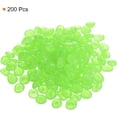 thumbnail image 3 of MECCANIXITY 200pcs Glow Rocks 13-17mm Glow Pebbles Decoration in The Dark Luminous Stones Decor DIY Decorative Dark Green for Garden, Potted Plant, Fish Tank, 3 of 8