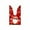 Red, variant on Costeam Christmas Small Gift Bags, Xmas Cute Santa Bear Candy Treat Goodie Bags Bulk,Christmas Reusable Plastic Party Favor Bags For Christmas Birthday Holiday Party