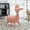 Pink, variant on DEALTOPS Sherpa Lamb Fabric Accent Chair, Fun Lambswool Fabric Upholstered Accent Chair for Gaming Room, Living Room, Bedroom - Pink