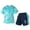 Sky Blue, variant on Boy Baby Clothes Toddler Summer Shorts Set Kids Camouflage Print Short Sleeve Running Suit 6M 12M 18M 24M 3T 4T T-shirt with Elastic Waist Outfit Outfits Two Pieces