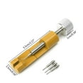 thumbnail image 3 of Stainless Steel Watch Band Strap Removal Tool Kit with 3 Pins for Link Adjustment and Resizing, 3 of 9
