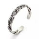 thumbnail image 1 of Pulsera de plata 925 con estampado de pez para hombre hecha a mano tailandesa, 1 of 3