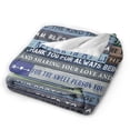 thumbnail image 2 of To Mu Sister In Law Blanket Gifts For Kids Adults - Lightweight Throw Blanket For Bedroom Living Room Decor Soft Fuzzy Fleece Cozy Plush Bed Couch 80"X60", 2 of 7