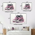 thumbnail image 4 of Designart "Stylish Sneakers Obsession" Fashion Wall Art Prints Set, 4 of 5