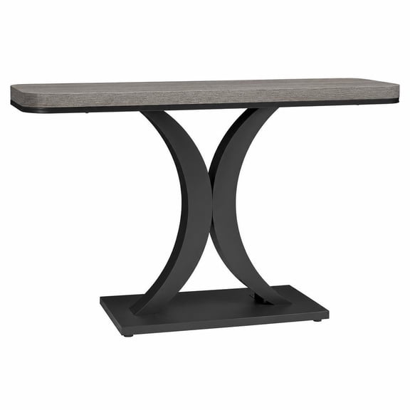 Tribesigns 40" Console Table, Narrow Entryway Table with Geometric Base