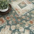 thumbnail image 6 of Nourison Thalia 5'3" x 7'3" Green/Ivory Bohemian Indoor Rug, 6 of 8