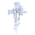 thumbnail image 2 of Rose Cross Resin Molds, 3D Cross-Silicone Molds with Rose and Heart Designs, Wall Art Mold Crucifix Silicone Mold for Epoxy Resin Casting Wall Desktop,Cabinets Decor, 2 of 8