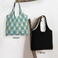 thumbnail image 3 of General Bunny Pattern Colorful Animals Canvas Shoulder Bag, 3 of 7