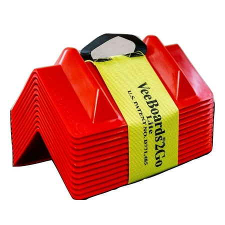 

VB2GO Lite Stacking Veeboards® - Ratchet Strap Protectors (12 Pack) | VB2GOL