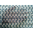 thumbnail image 4 of oneOone Cotton Silk Fabric Square & Arrow Sign Kasuri Printed Fabric 1 Yard 42 Inch Wide, 4 of 4
