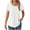 White#womens petal sleeve tops, variant on aohooy Womens Petal Sleeve Shirts Summer Dressy Casual Crew Neck Shirts Floral Solid Blouse Pleated Tunics to Wear with Leggings 2025 Multicolor,S