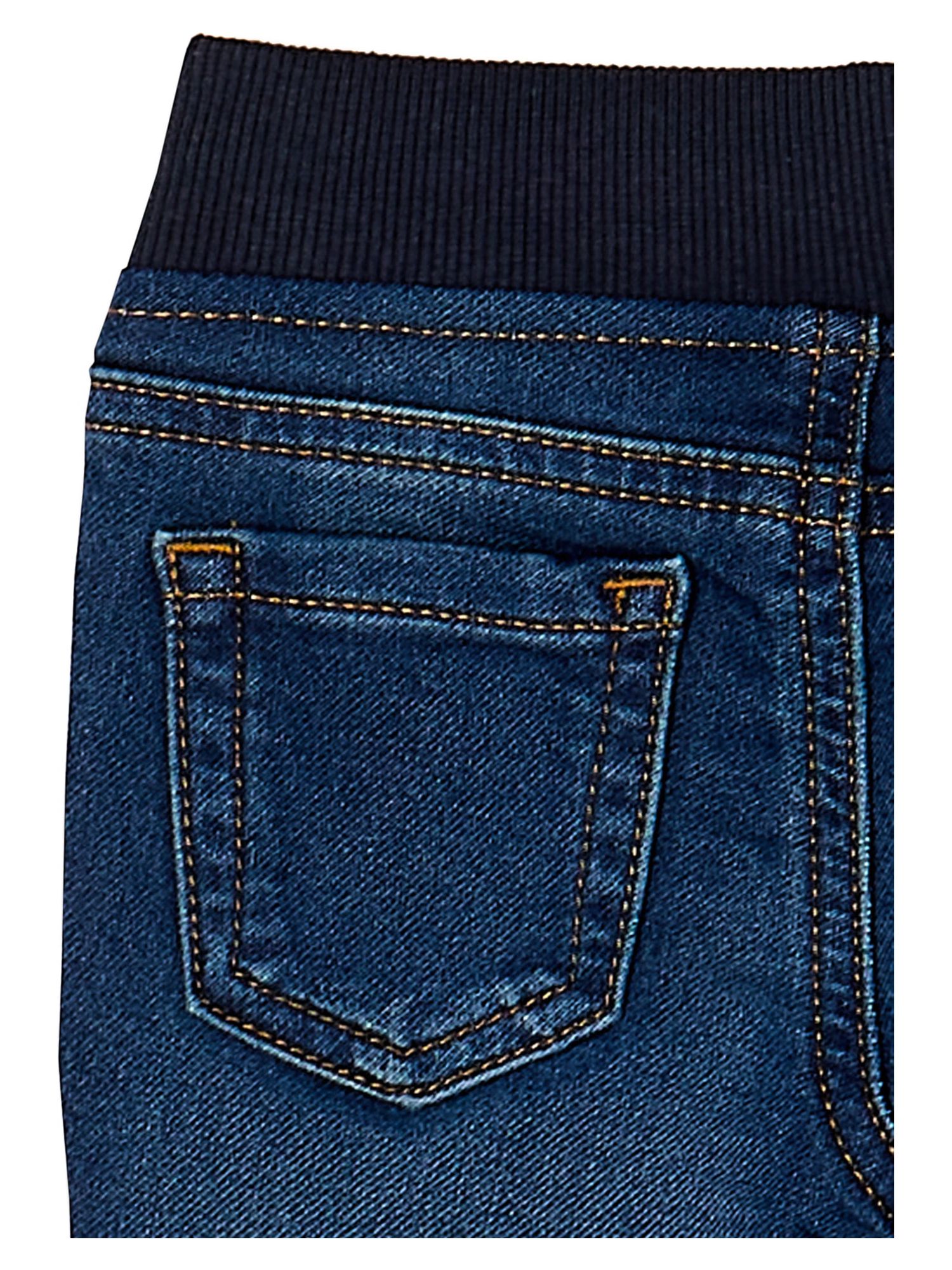 Wonder Nation Toddler Boy's Knit Denim Jeans photo 2