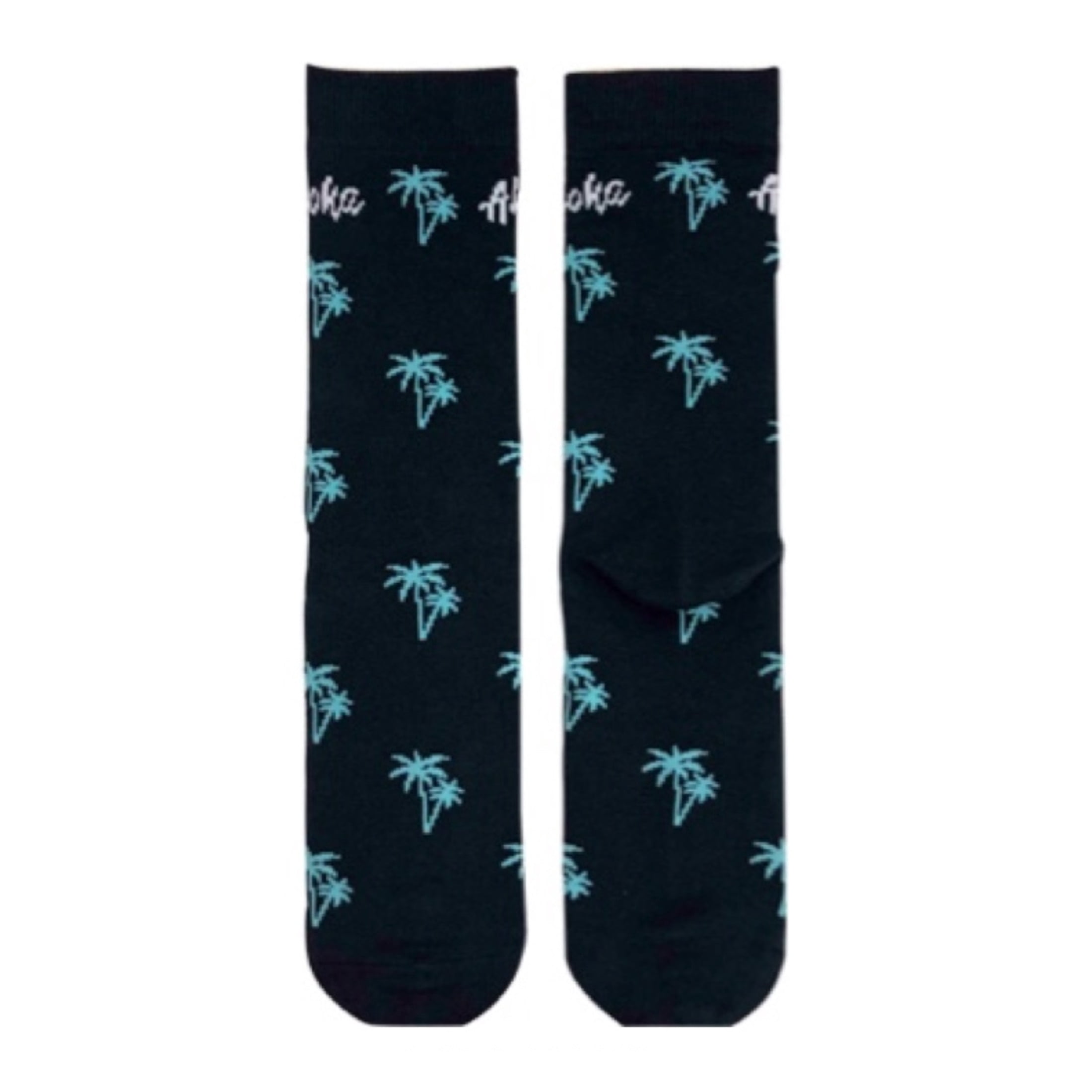 Stylish Chiefly Palm Tree Long Socks for Everyday Comfort