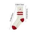 thumbnail image 3 of Hometravel Christmas Fleece Socks, Thickened Warm Socks for Winter, Cozy Floor Socks with Holiday Patterns, Festive Footwear for Indoor and Home Wear, 3 of 6