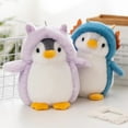 thumbnail image 4 of 20 cm lindo pingüino de peluche juguetes animales muñeca pingüinos familia para niños niña pingüino regalo, 4 of 5