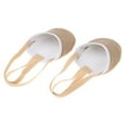 thumbnail image 2 of Adult Child Leather Half Gymnastics Ballet Lyrical Dance Shoes -, 2 of 8