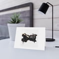 thumbnail image 6 of DistinctInk Greeting Card / Note Card - Belgian Sheepdog Puppy Graduation - PACK of 3, 6 of 7
