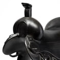 thumbnail image 5 of Black Western Horse Saddle Sculpture, 5 of 5