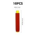 thumbnail image 2 of CTIRCHIU Back to School Plastic Chalk Holder Chalk Storage Assorted Color For Children 10pcs, 2 of 8