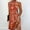 Watermelon Red, variant on Up to 65% off Pitauce Summer Dresses for Women Sexy Criss Cross Neck Printed Sleeveless Mini Dress Casual Slim Fit A-Line Wedding Guest Dresses on Clearance