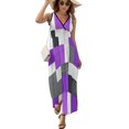 thumbnail image 1 of Abstract Geometrical Vestido Sin Mangas , Vestidos De Lujo Para Ocasiones Oficiales, 1 of 5