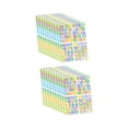 thumbnail image 3 of 20 piezas Pegatizas de alfabeto coloridas pegatinas de letras multicolor letras para álbumes de recortes, 3 of 9