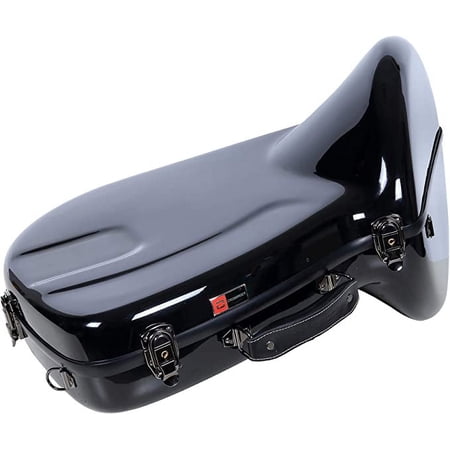 Crossrock Fiberglass Hardshell Case for French Horn Bell,Strong Lightweight Flight Horn Case