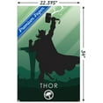 thumbnail image 3 of Marvel Heroic Silhouette - Thor Wall Poster, 22.375" x 34", 3 of 3