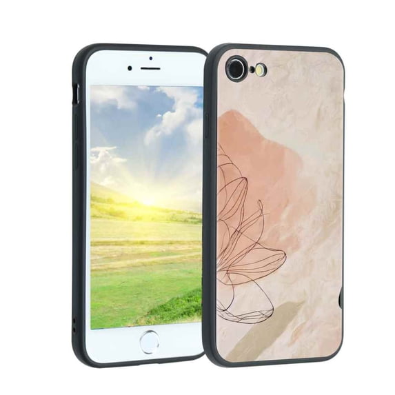 Compatible with iPhone SE 2020 Phone Case, Custom Case Men Women, Flexible Silicone Shockproof Case for iPhone SE 2020