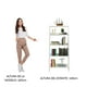thumbnail image 5 of Mueble Biblioteca Librero Madesa Con 4 Niveles Blanco Madesa Escalera, 5 of 8