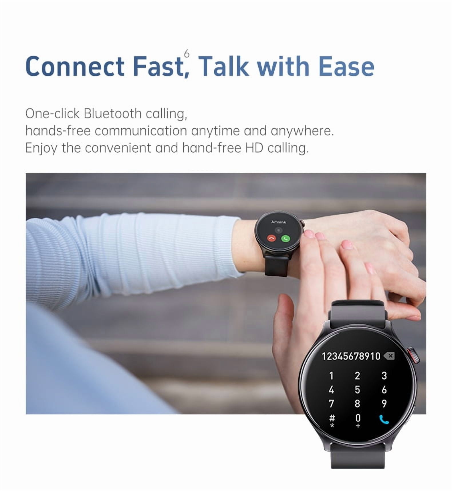 Laatikui GTR2 smart watch fitness heart rate monitor sport watch