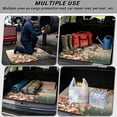 thumbnail image 3 of COEQINE Universal Car Trunk Mat All Weather Cargo Liner Floor Mat with Non-Slip Backing Scratch-proof Pet Cargo Mat Suitable for Most Car Models, Retro Hummingbird Floral, 3 of 7
