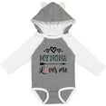 thumbnail image 3 of Inktastic My Nona Grandma Loves Me Girls Girls Long Sleeve Baby Bodysuit, 3 of 5