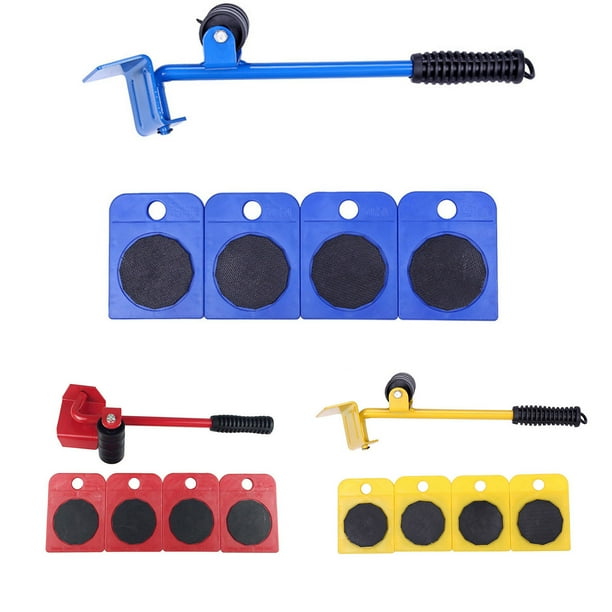 Amdohai Furniture Moving Tool Set Wheeled Lifter with 4 Corner Rollers