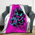 thumbnail image 3 of Pokemon Gengar Throw Blanket Cute Flannel for Boys Girls Men Women, 3 of 7
