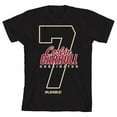 thumbnail image 5 of MLBPA Corbin Carroll 7 Youth Black Crew Neck Short Sleeve T-shirt-Medium, 5 of 7