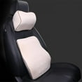 thumbnail image 2 of Balems Support Pillow For Office Chair Car Memory Back Cushion For Back Pain Relief Improve Posture Large Back Pillow For Computer, Gaming Chair, 2 of 3