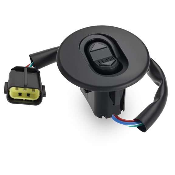 M MATI Trim Switch Round Bezel for Mercury Outboard 65 75 80 90 100 115 135 150 4-Stroke 8M0037225