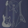 thumbnail image 3 of CafePress - Electric Guitars. Long Sleeve Dark T Shirt - Long Sleeve Dark T-Shirt, 3 of 4