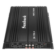 Sunbuck Car Amplifier 4 Channel, 7900 Watts Car Stereo Audio Subwoofer Full-Range Super Brass, Class A/B Speaker Amp