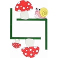 thumbnail image 1 of OUR FANDA Decorative Light Switch Cover, Wooden Mushroom and Snail Design, Wall Plate Frame, 1 of 6