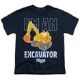 thumbnail image 2 of Blippi I'm An Excavator Kids T Shirt for Youth Boys and Girls, Navy, X-Small, 2 of 4