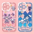thumbnail image 5 of Sanrio-funda de silicona suave para iPhone, carcasa trasera de Hello Kitty Kuromi para iPhone 15 14 Pro Max 13 12 Mini 11 Pro XR XS X 8 7 6 6S Plus SE 2020, 5 of 5