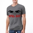 thumbnail image 1 of Camiseta de hombre de algodón Ticfox con cuello redondo y manga corta para uso diario XL, 1 of 3