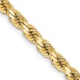 thumbnail image 1 of Quality Gold 033L-30 14K Yellow Gold 4.25 mm Diamond-Cut Rope with Lobster 30 in. Clasp Chain, 1 of 1