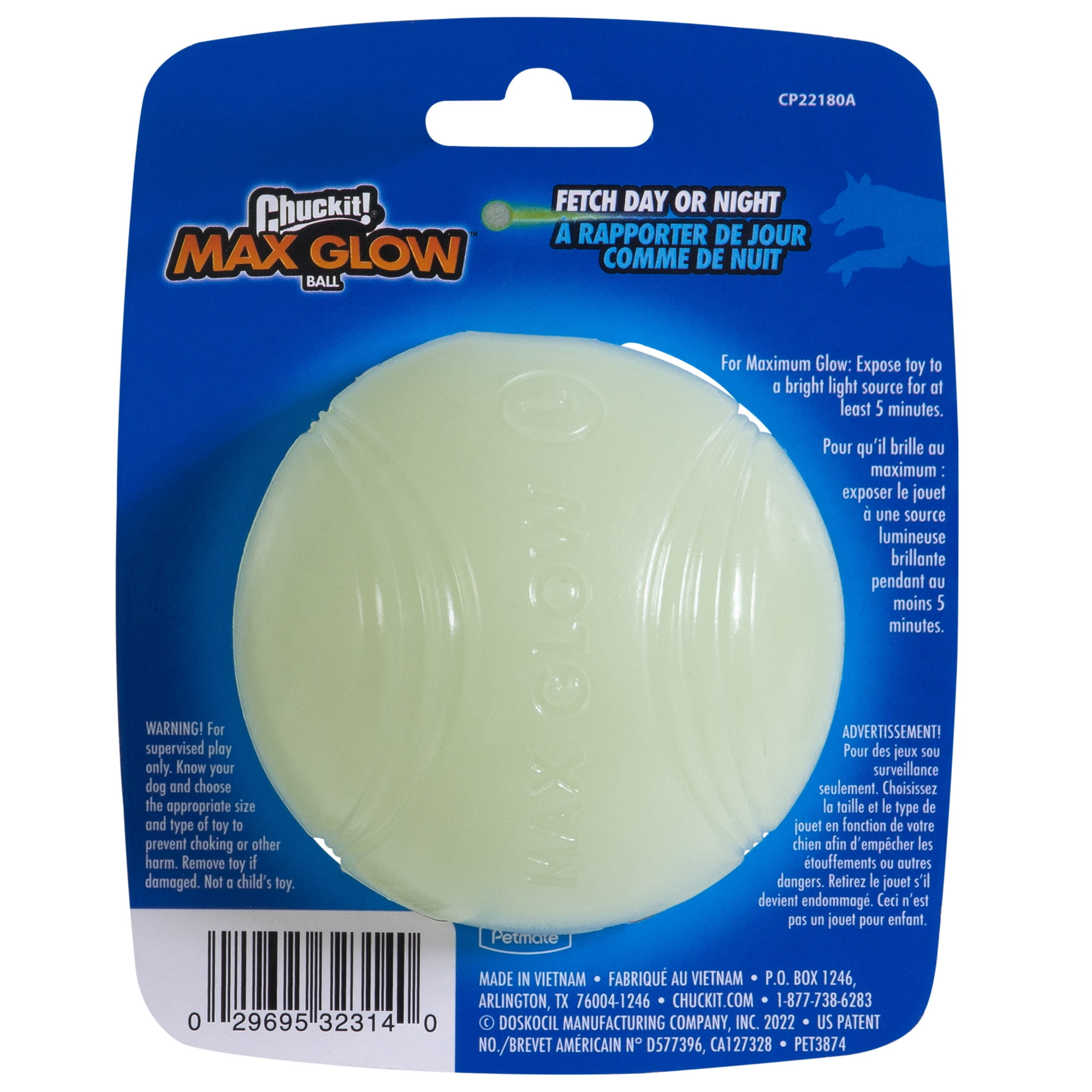 Chuckit glow ball large deals