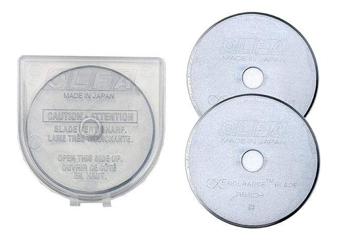 OLFA Endurance Rotary Blade 60mm 2/Pkg-