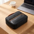 thumbnail image 5 of THOPBPRK Travel Electronic Organizer Bag for Cable Management and Tech Accessories Portable Waterproof Storage Pouch for Cord Charger Power Bank Gifts for Tech Lovers 1pcs, Red, 5 of 5